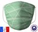 Masque lavable Barral vert zig zag par 10