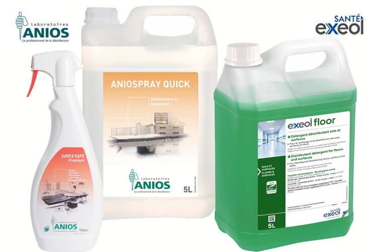 Nettoyant désinfectant EN14476