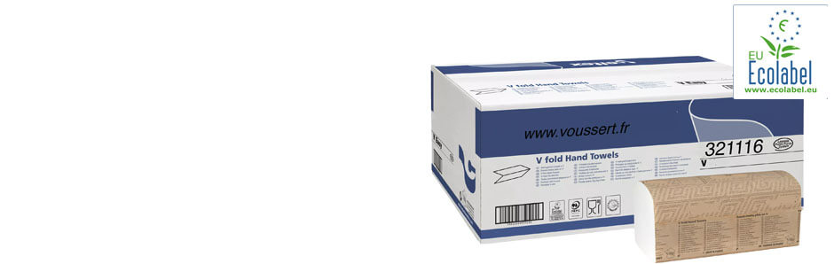 Essuie mains papier V