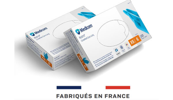 Gant nitrile fabrication france