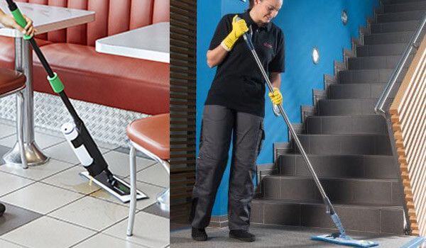 Balai lavage à plat professionnel